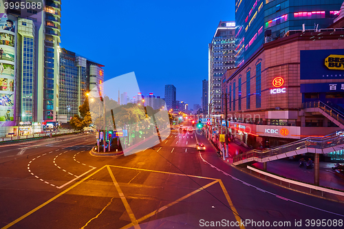 Image of Shanghai at night