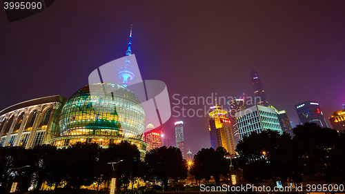 Image of Shanghai at night