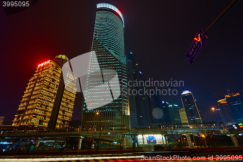 Image of Shanghai at night