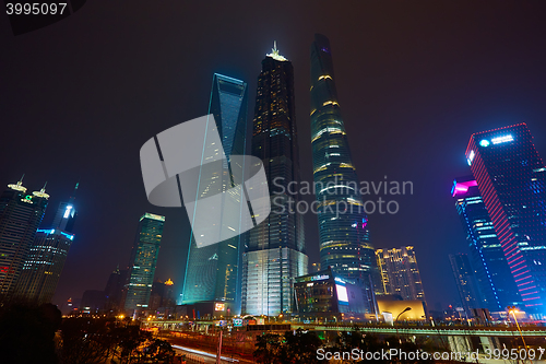 Image of Shanghai at night