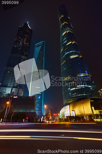 Image of Shanghai at night