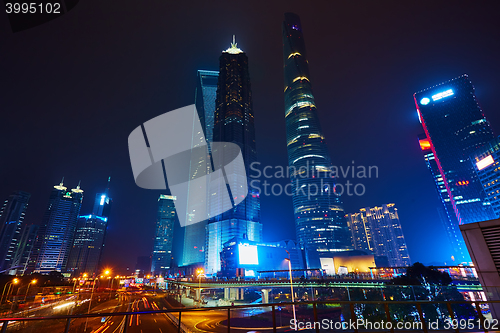 Image of Shanghai at night