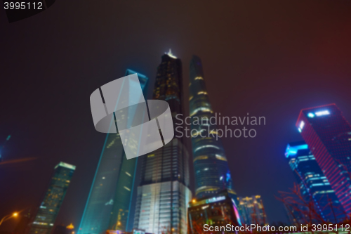 Image of Shanghai at night