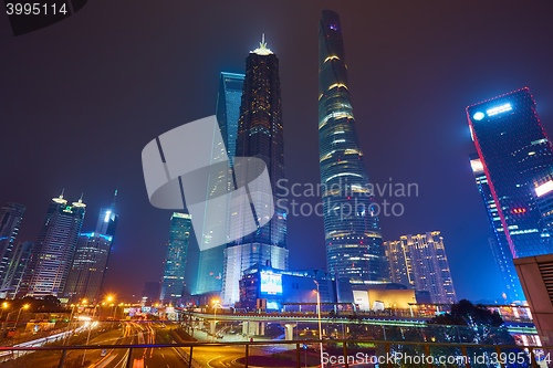 Image of Shanghai at night