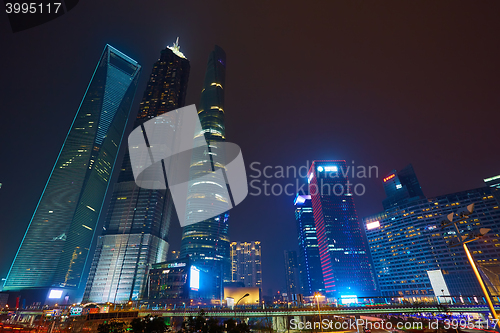 Image of Shanghai at night