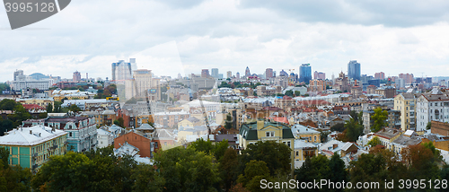 Image of Kyiv, Ukraine - September 7, 2013: Architecture of Kiev city center