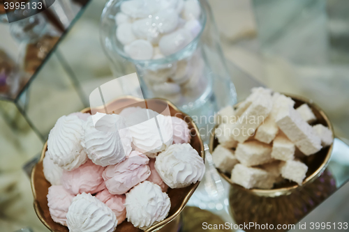 Image of Dessert table for a party.