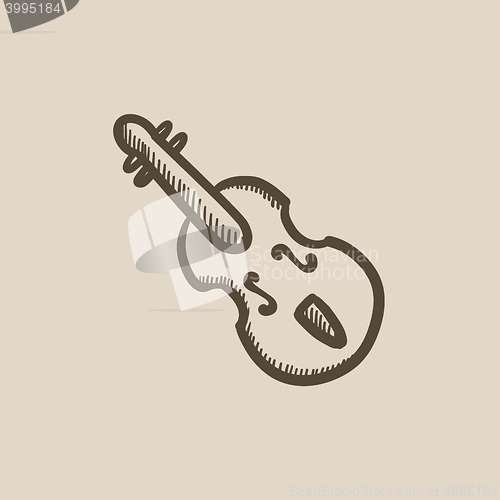 Image of Cello sketch icon.