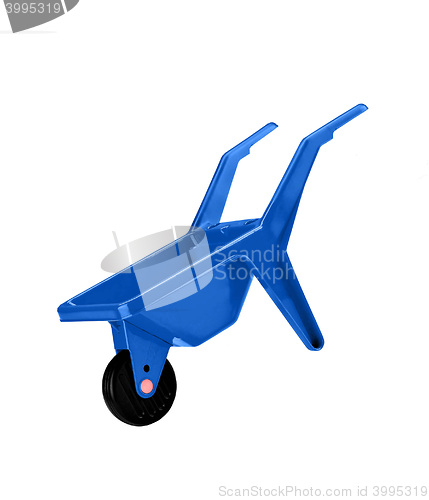 Image of isolated handtruck on white background