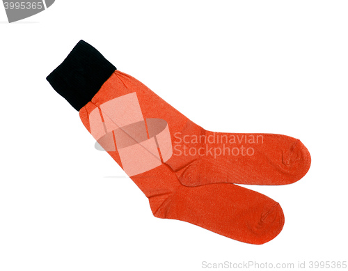 Image of orange socks