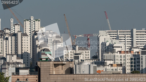 Image of High-rise apartment blocks in Seoul, South Korea