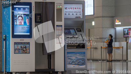 Image of Photo booth and International Calling Card automat