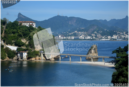 Image of Rio de Janeiro city seen from Niteroi