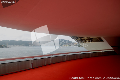 Image of Oscar Niemeyer's Niteroi Contemporary Art Museum