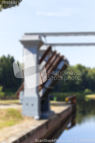 Image of old wooden bridge