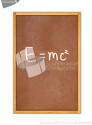 Image of blackboard in the classroom