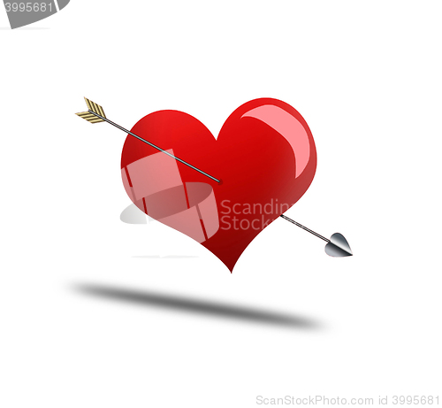 Image of Heart and Arrow