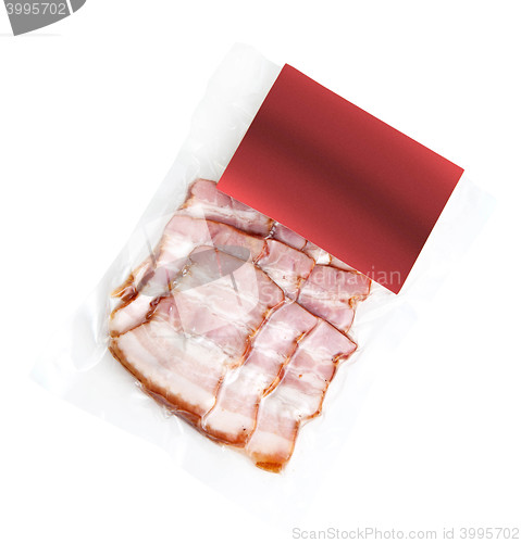 Image of sliced meat packaged