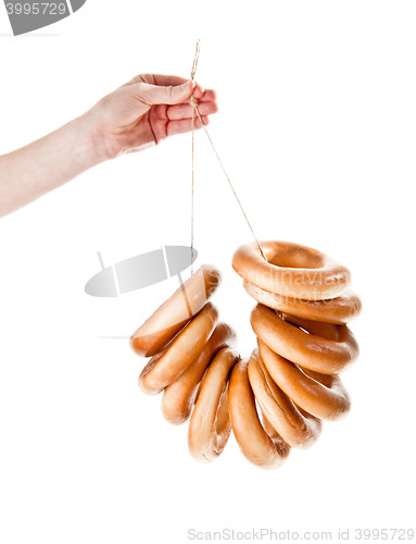 Image of bagels in thread