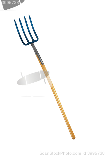 Image of Pitchfork shot over white background