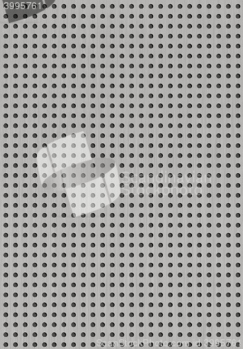 Image of Shiny metal grid