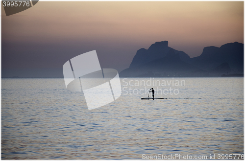 Image of Stand-up paddle in Rio de Janeiro