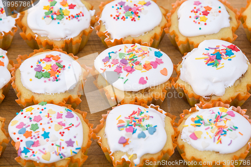 Image of Homemade homemade easter cupcakes