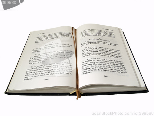 Image of Open book isolated