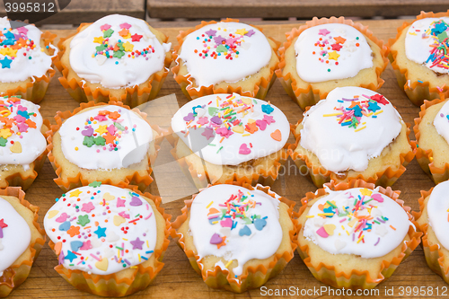 Image of Homemade Easter homemade muffins made by my mother and children