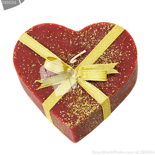Image of Heart with ribbon