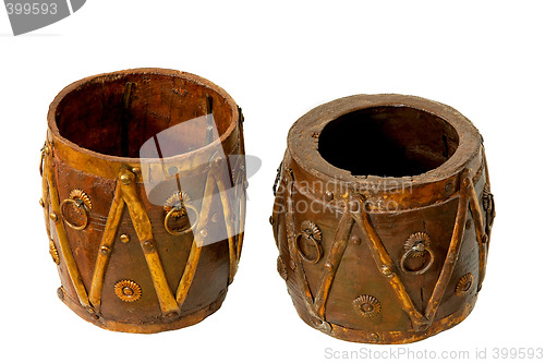 Image of Wooden jars