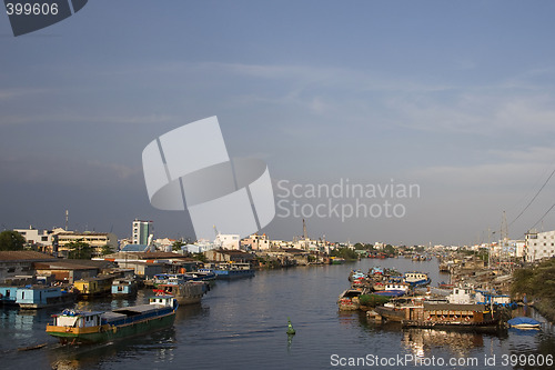 Image of Saigon cityscape