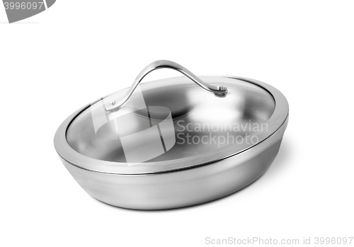 Image of Silver cooking pot
