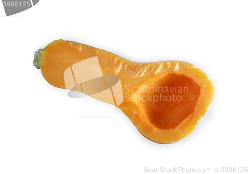 Image of Butternut squash, whole and halved