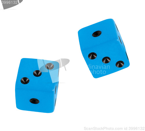 Image of Blue dices