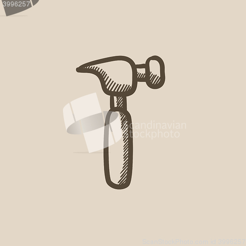 Image of Hammer sketch icon.