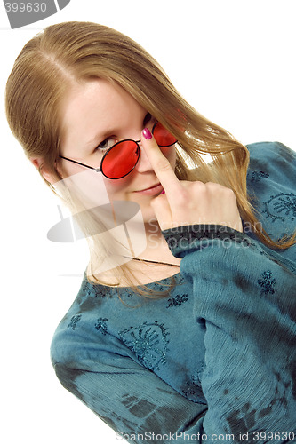 Image of hippie girl