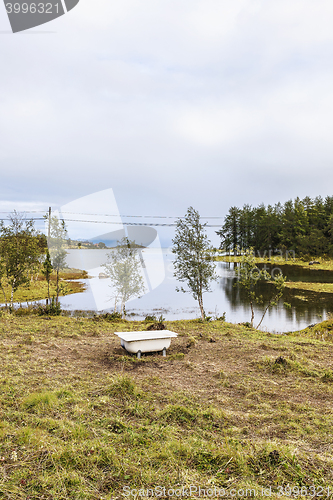 Image of outdoor bath