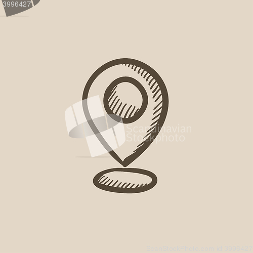 Image of Navigator guide itinerary sketch icon.