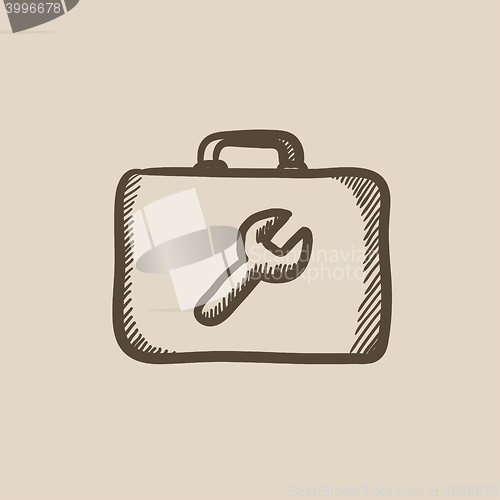 Image of Toolbox sketch icon.