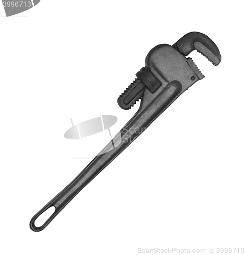 Image of monkey wrench used for plumbing
