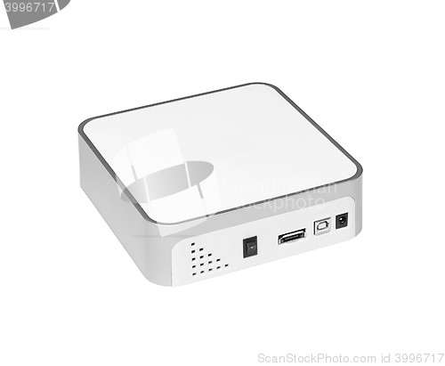 Image of Universal card reader, isolated on a white background