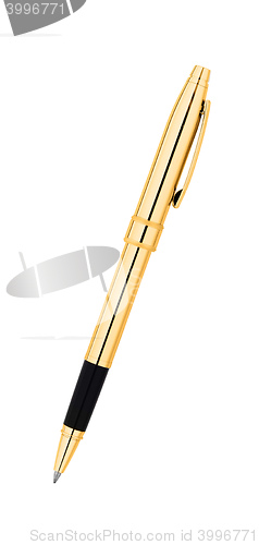 Image of classic golden fountain pen