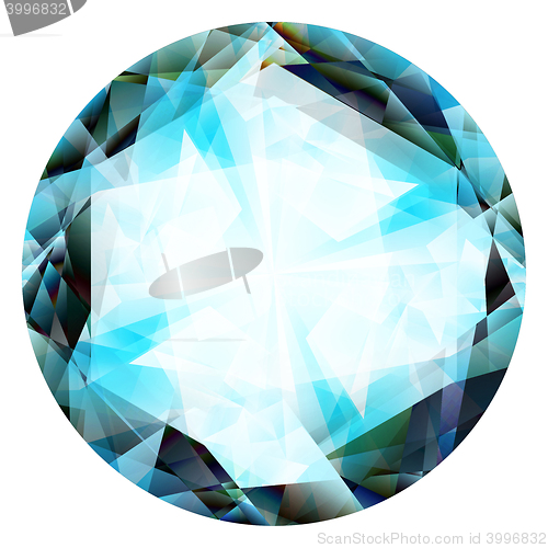 Image of jewel illustration isolated on white