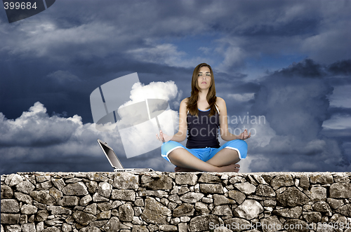 Image of Meditating