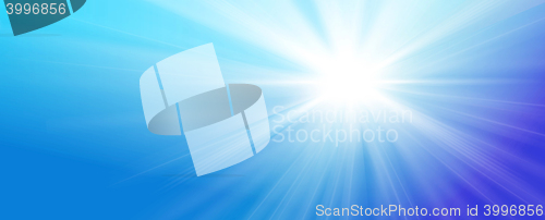 Image of streaming sunlight illustration