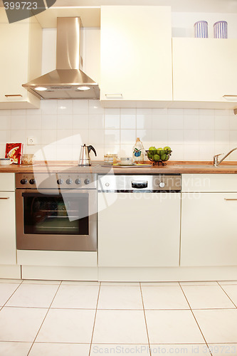 Image of Kitchen interior in family house