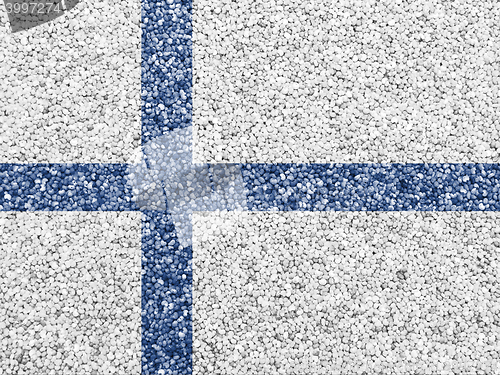Image of Flag on poppy seed