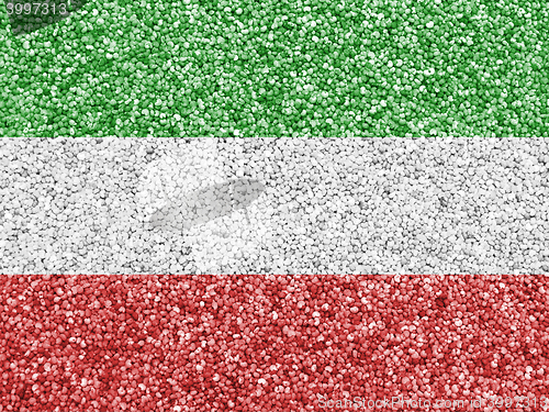 Image of Flag on poppy seed