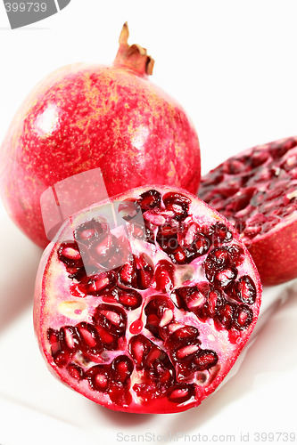 Image of Pomegranate on plate